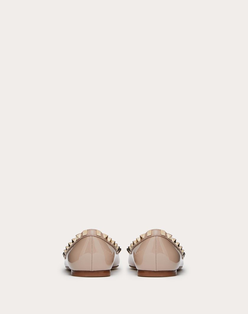 PATENT ROCKSTUD BALLET FLAT - Image 4